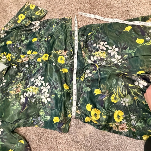 Ted Baker Green Floral Pajama Set - Picture 8 of 11